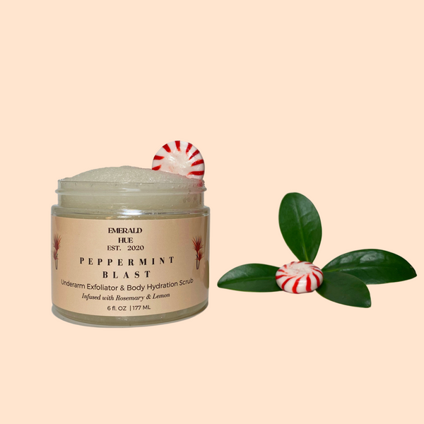 Peppermint Blast Underarm Exfoliator & Body Hydration Scrub ~Unisex (PREORDER)